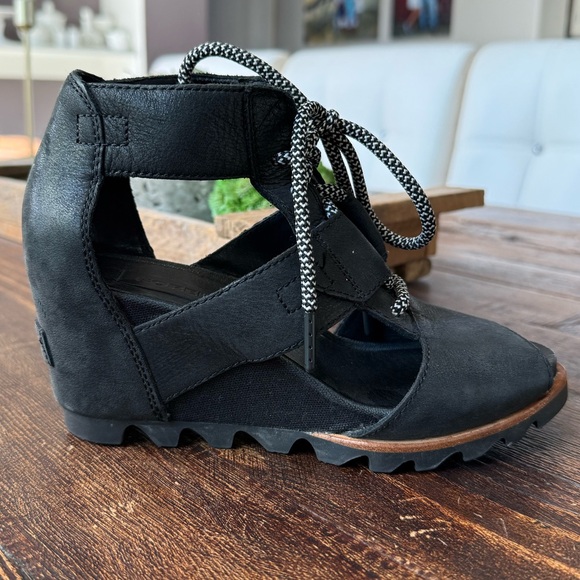 Sorel Shoes - Sorel Joanie II Lace Up Wedge Sandal